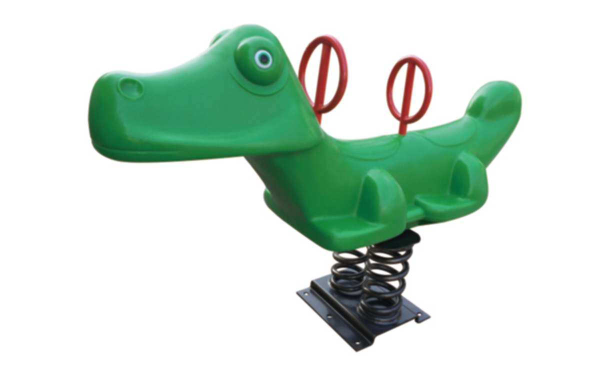 Gator Spring Rider – Playground Boss