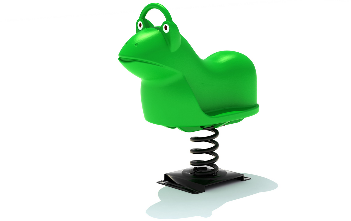 Frog Spring Rider – Playground Boss