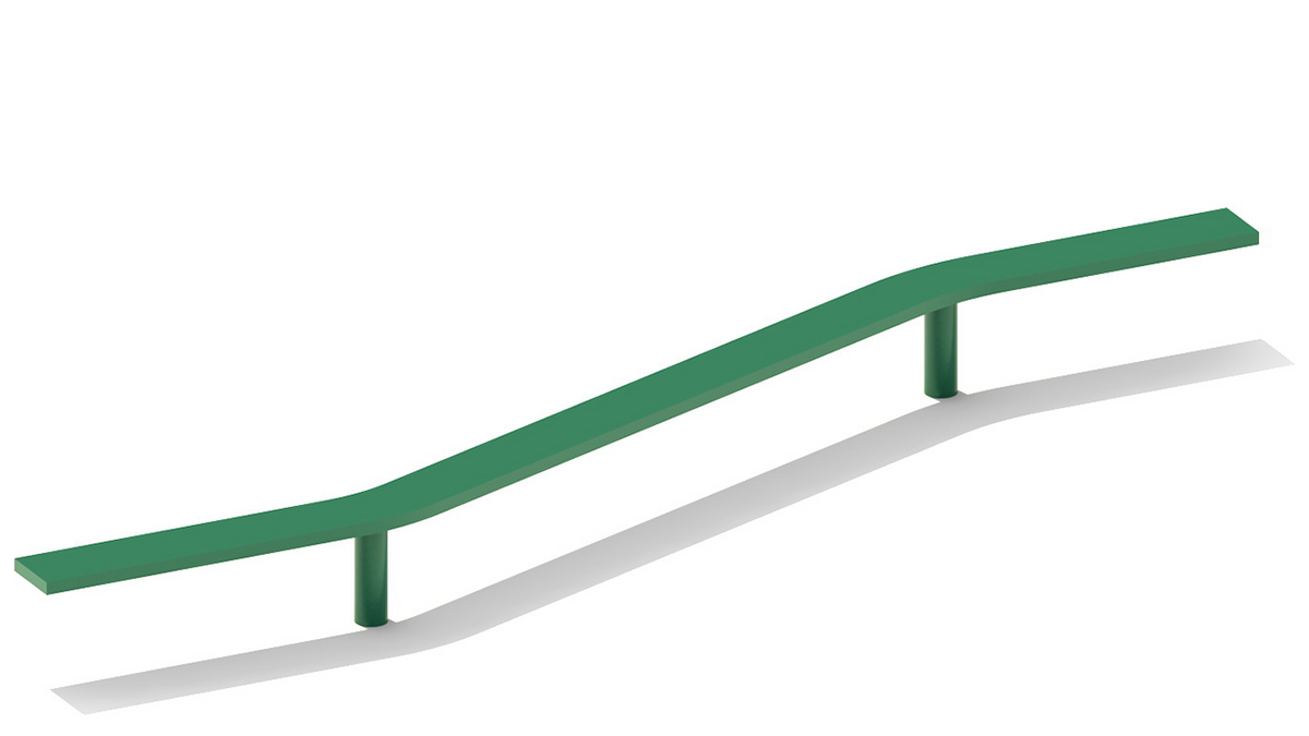 Zig Zag Balance Beam – Playground Boss